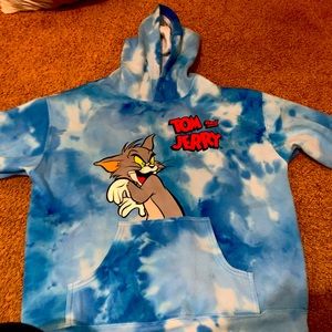 graphic Tom and Jerry hoodie